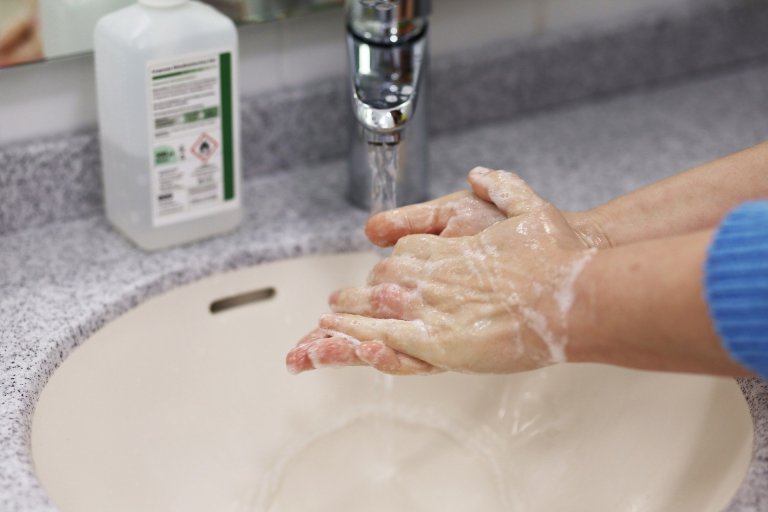 lavado de manos en pandemia, efectos.