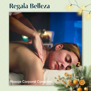 Centro de estética en Gijón - Estela Belleza Regala Belleza esta Navidad. ESTELA Belleza. Masaje Corporal Completo