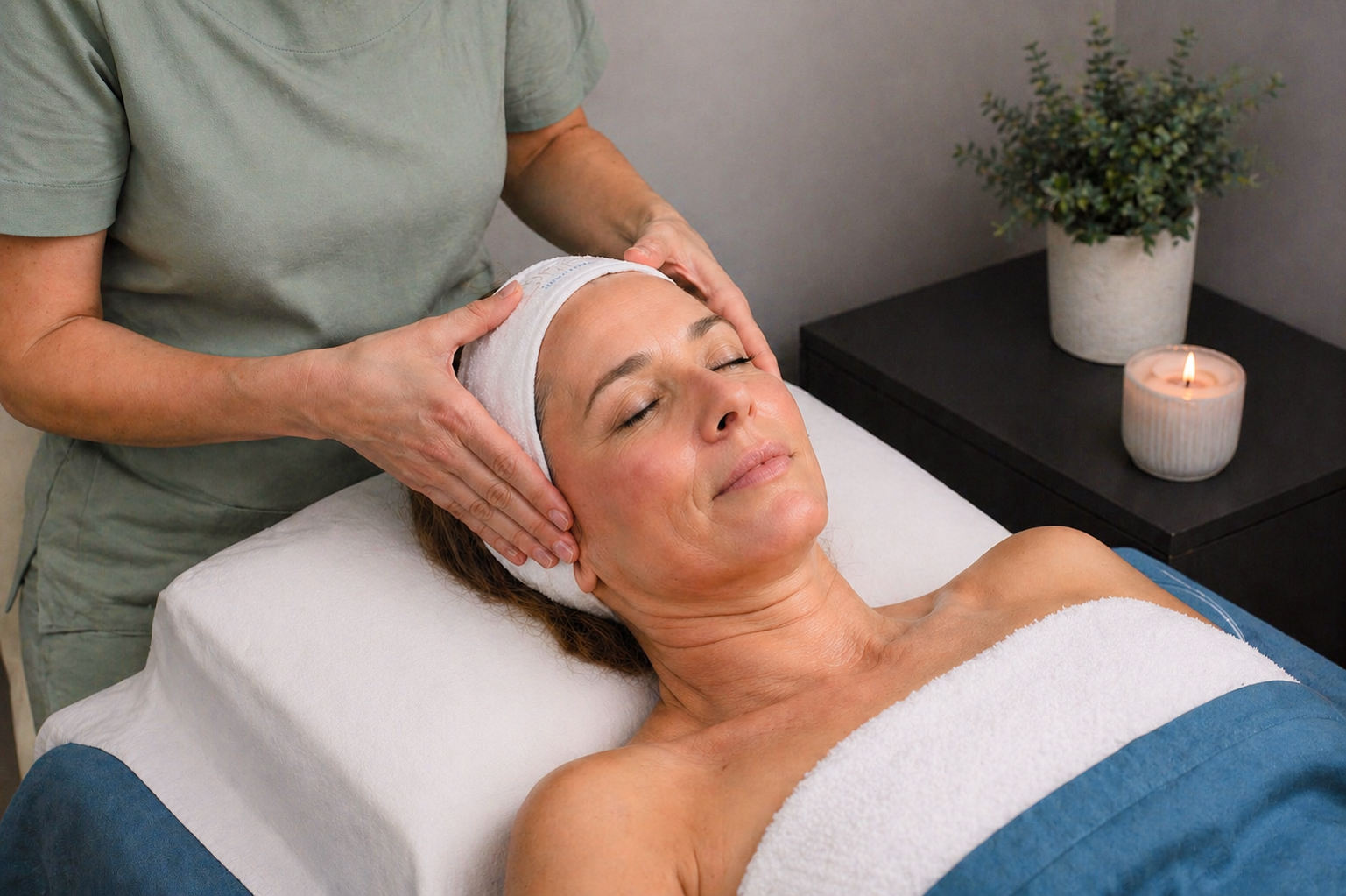 Tratamiento facial relajante en cabina de ESTELA Belleza en Gijón para regalar cuidado y bienestar en el Día de la Madre